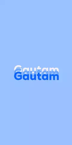 Gautam Name Wallpaper