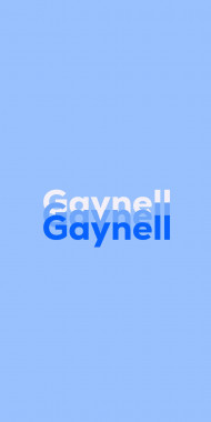 Name DP: Gaynell