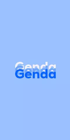 Name DP: Genda