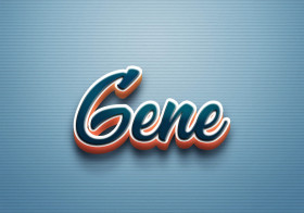 Cursive Name DP: Gene