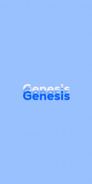 Name DP: Genesis