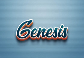 Cursive Name DP: Genesis
