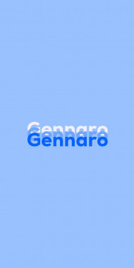 Name DP: Gennaro