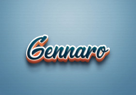 Cursive Name DP: Gennaro