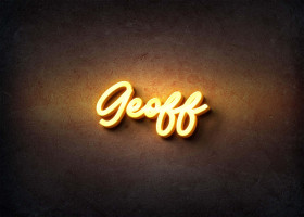 Glow Name Profile Picture for Geoff
