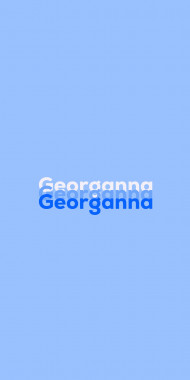 Name DP: Georganna