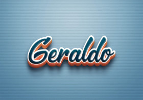 Cursive Name DP: Geraldo