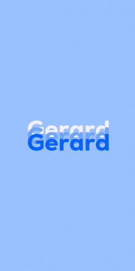 Name DP: Gerard