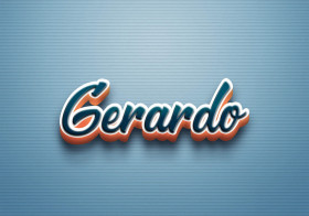 Cursive Name DP: Gerardo