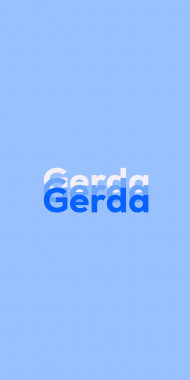 Name DP: Gerda