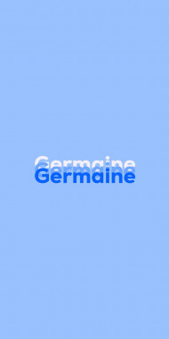 Name DP: Germaine