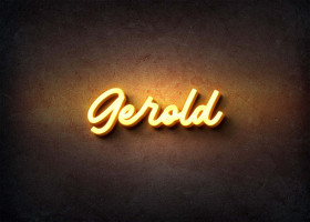 Glow Name Profile Picture for Gerold