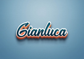 Cursive Name DP: Gianluca