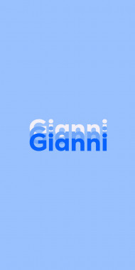 Name DP: Gianni