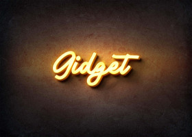 Glow Name Profile Picture for Gidget