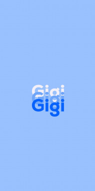 Name DP: Gigi
