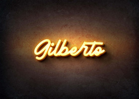 Glow Name Profile Picture for Gilberto