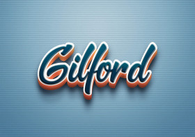Cursive Name DP: Gilford