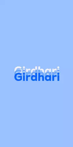 Name DP: Girdhari