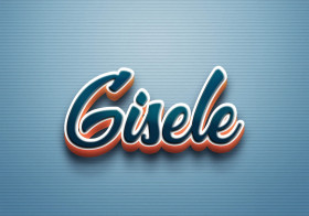 Cursive Name DP: Gisele