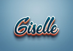 Cursive Name DP: Giselle