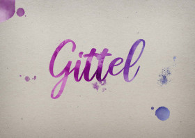 Gittel Watercolor Name DP
