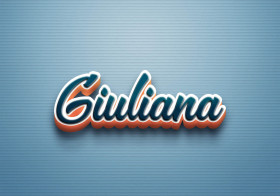 Cursive Name DP: Giuliana