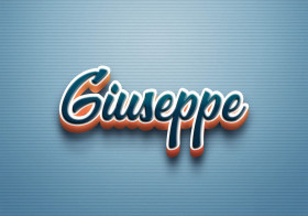 Cursive Name DP: Giuseppe