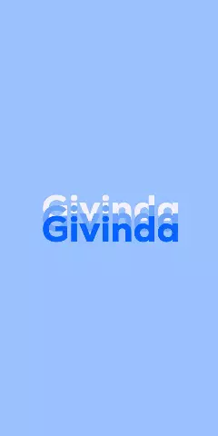 Name DP: Givinda