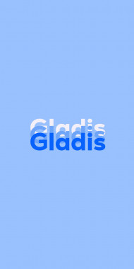 Name DP: Gladis