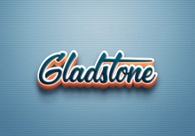 Cursive Name DP: Gladstone