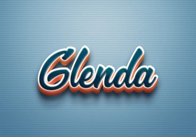 Cursive Name DP: Glenda