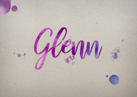 Glenn Watercolor Name DP