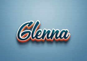 Cursive Name DP: Glenna