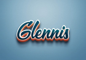 Cursive Name DP: Glennis