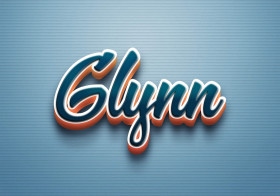 Cursive Name DP: Glynn