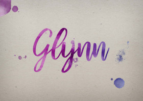 Glynn Watercolor Name DP