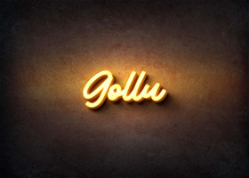 Glow Name Profile Picture for Gollu
