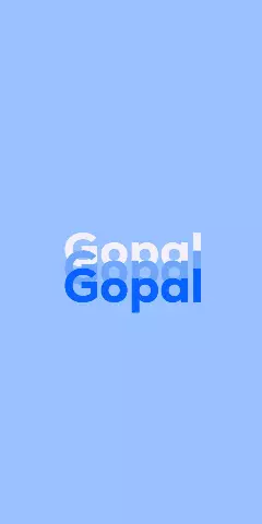 Name DP: Gopal