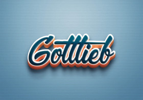 Cursive Name DP: Gottlieb