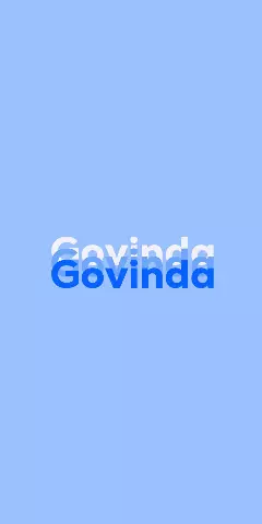 Name DP: Govinda