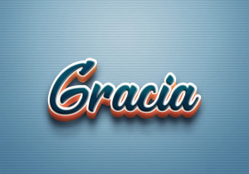 Cursive Name DP: Gracia