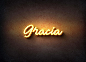 Glow Name Profile Picture for Gracia