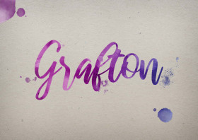 Grafton Watercolor Name DP