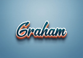 Cursive Name DP: Graham