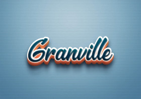 Cursive Name DP: Granville