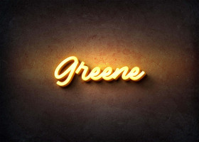 Glow Name Profile Picture for Greene