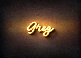 Glow Name Profile Picture for Greg