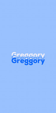 Name DP: Greggory