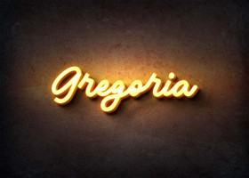 Glow Name Profile Picture for Gregoria